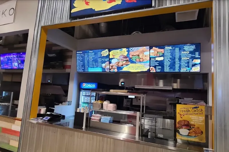 Caplinger's Fresh Catch at The AMP food hall, 16 Tech, downtown Indianapolis