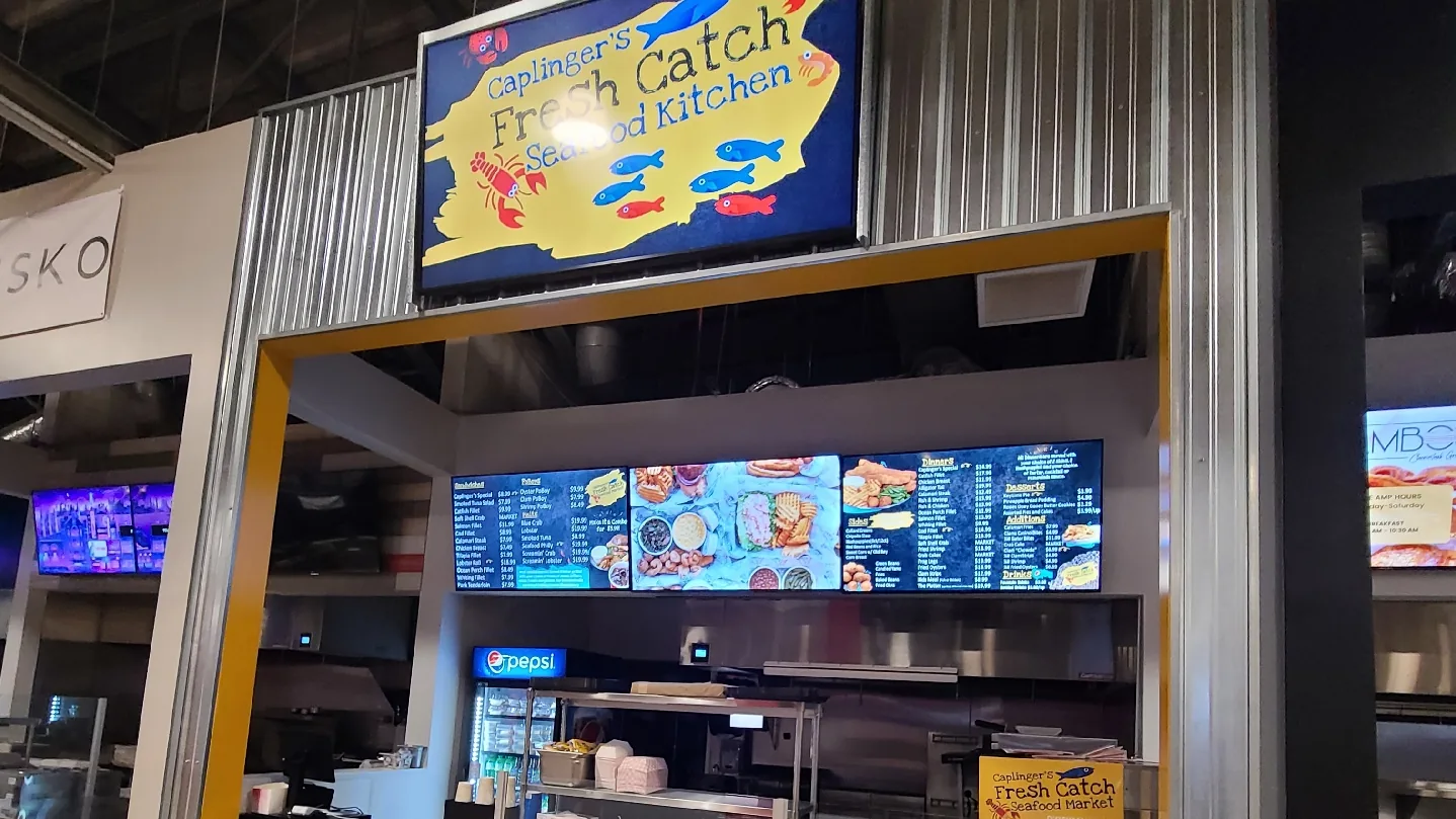 Caplinger's Fresh Catch The AMP · Downtown location in Indianapolis